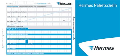 Hermes schein zum ausdrucken